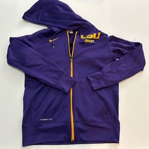 Nike Therma Fit LSU Tigers Hooded Jacket